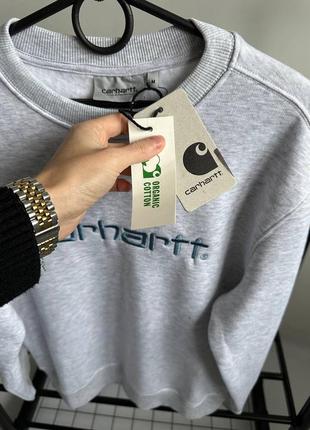 Свитшот carhartt  | теплый на флисе!9 фото