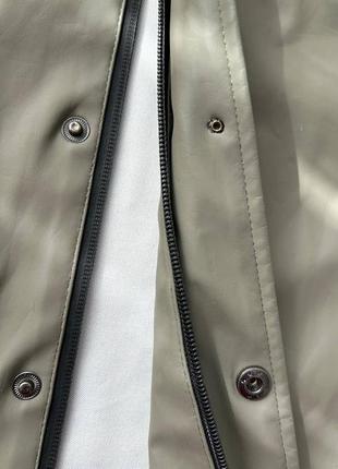 New look непромокаемая непродуваемая мужская куртка ветровка дождевик с капюшоном8 фото
