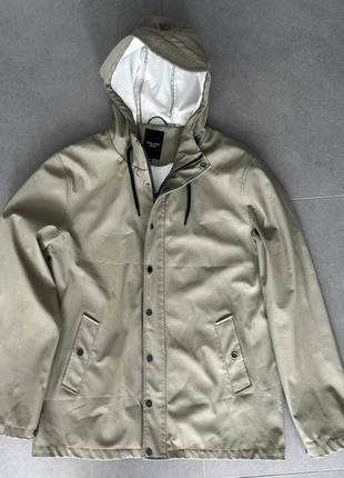 New look непромокаемая непродуваемая мужская куртка ветровка дождевик с капюшоном2 фото