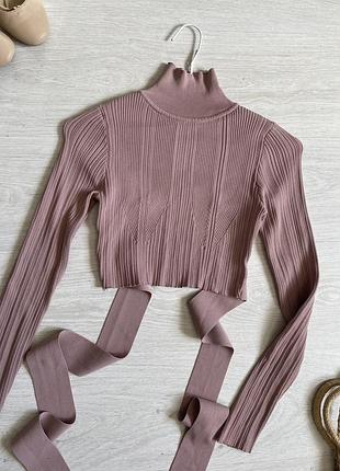 Кофта гольф, вкорочена zara