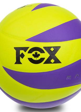 М'яч волейбольний №5 fox клеєний 5 сл. sd-v8007
