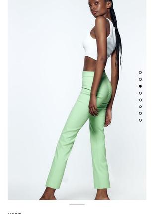 Новые женские стильные брюки зара оригинал размер xxl5 фото