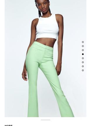 Новые женские стильные брюки зара оригинал размер xxl3 фото
