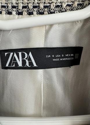 Твидовый пиджак zara9 фото