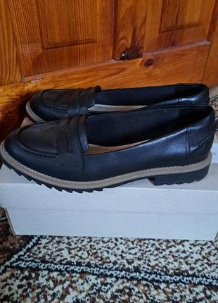 Лоферы clarks, 37