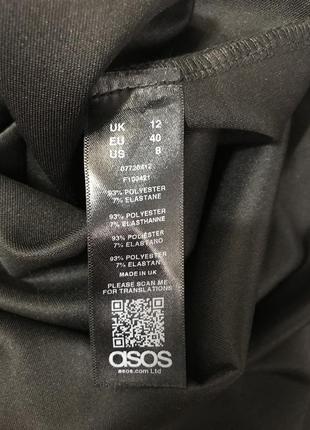 Платье майка с длинным вырезом от asos p.128 фото