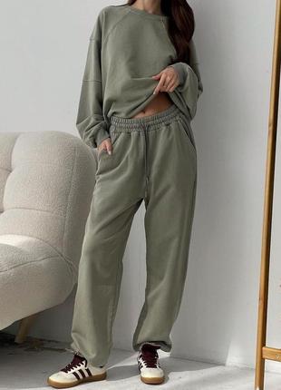 Костюм женский свитшот+брюки