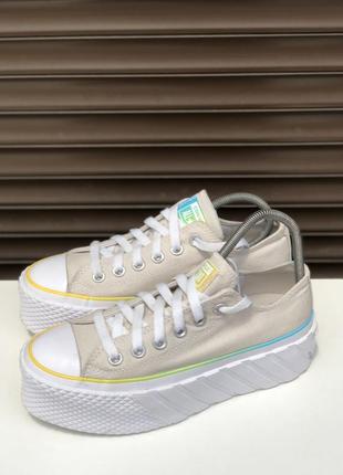 Converse chuck taylor all star lift 2x ox 36,5р 23см кеды на высокой платформе оригинал