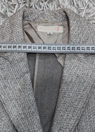 Dadoscorza шикарний, стильний, женский шерстяний піджак італійського люксоваго бренду.4 фото