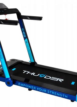 Беговая дорожка thunder race blue1 фото