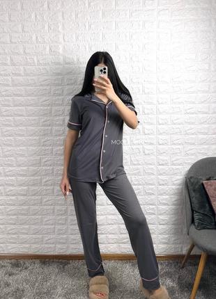 Піжама жіноча сорочка штани