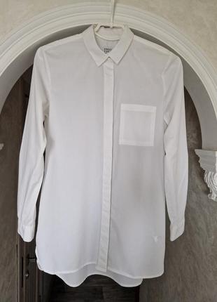 Белая рубашка emily van den bergh2 фото