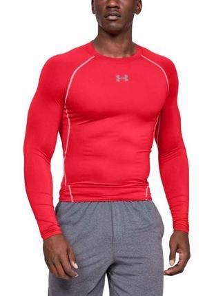 Under armour “heatgear”  мужской компрессионный рашгард/лонгслив