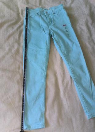 Джины levis 721 high rise skinny jeans w25 оригинал женские6 фото