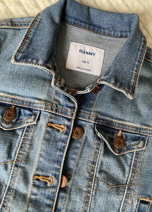 Пиджак джинсовый, для девочки 6-7 лет2 фото