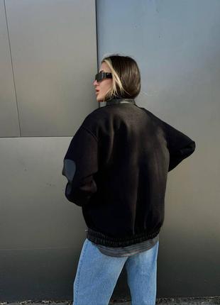 Куртка бомбер женская кашемировая6 фото