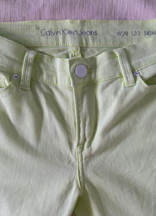 Джинсы calvin klein jeans skinny w28 l32 оригинал женские2 фото