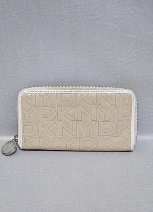 Фирменный кожаный кошелек dkny, оригинал