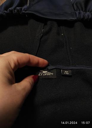 Фірмова,термо куртка на флісі для хлопчика 11-12 років-crane