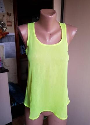 Майка неон дуже яскрава
