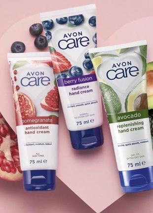 Крем для рук з екстрактами фруктів avon care 75 ml3 фото