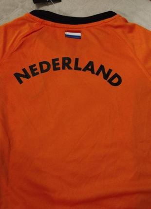 Футбольна футболка дитяча 140, нідерланди3 фото