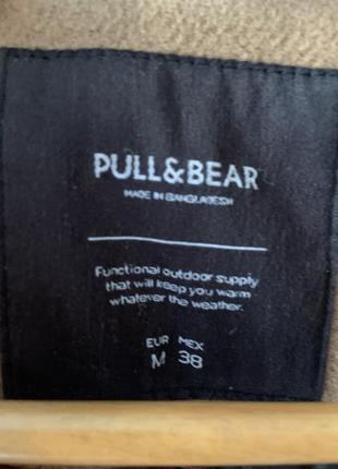 Мужское пальто pull &amp; bear4 фото