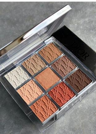 Палетка теней dior backstage eyeshadow palette - 001 nude essential оригинал