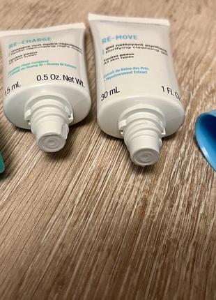 Clariris очищающий гель 30мл, маска ночная 15мл