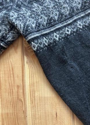 Зип свитер dale of norway merino wool sweater из новых коллекций5 фото