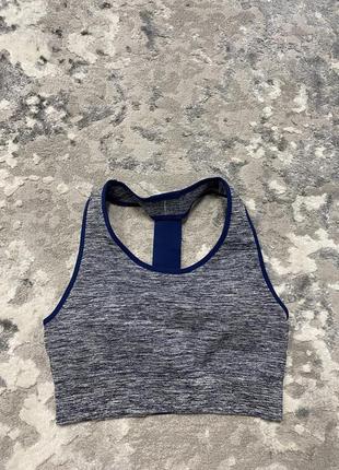Спортивний жіночий женский  кроп топ топік для бігу для спорту  workout