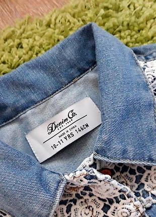 Джинсовка, джинсовый пиджак, джинсовая куртка denim co 3