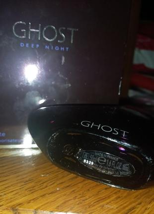 Ghost deep nightоригинал! остаток от 50мл. запах- сказка@!!***
залишок на останньому фото. розпродаж особистої колекції.3 фото