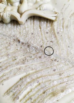 Сережки срібло 925 проба мінімалізм, сережки мінімалізм, сережки міні-кільця4 фото