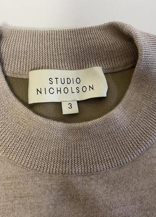 Studio nicholson (3) дизайнерский свитер1 фото