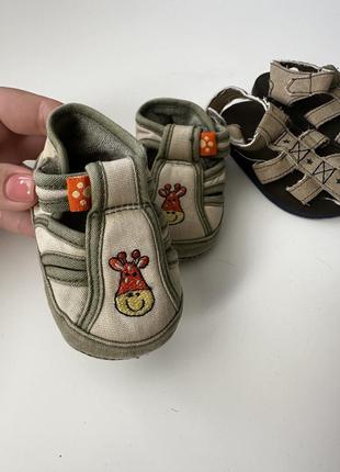 Набор обуви для малышей на весну лето2 фото