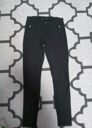 Стрейчевые трикотажные лосины брюки,размер м1 фото