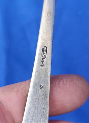 Мельхіоровий половник для перших страв мнц мельхіор ссср