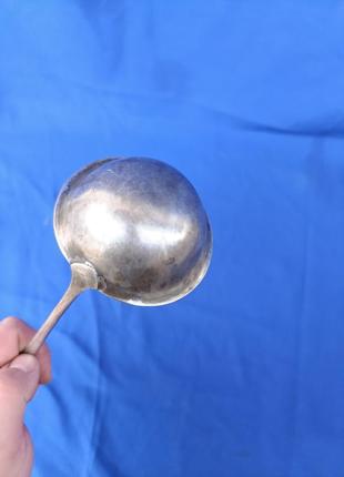 Мельхіоровий половник для перших страв мнц мельхіор ссср