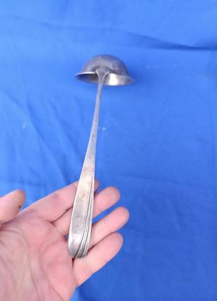 Мельхіоровий половник для перших страв мнц мельхіор ссср