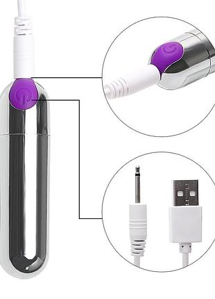 Вибропуля mini usb акумуляторний 7