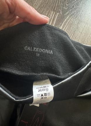 Новые лосины кожаные матовые утепленные calzedonia7 фото