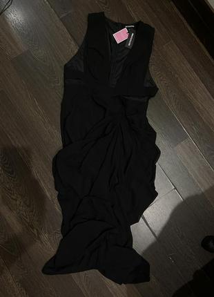 Вечірня сукня з вирізом на одну ніжку2 фото