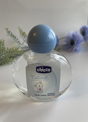 Парфумована вода chicco natural sensation для дітей від народження