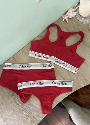 Комплект тройка calvin klein ck