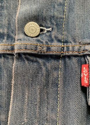 Мужская винтажная джинсовая куртка levis5 фото