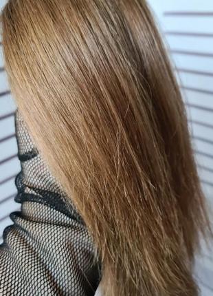 Шиньон хвост винтажный 100% натуральный волос2 фото