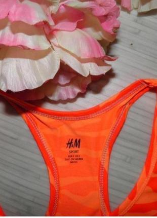 Обнова!!!  спортивна майка для фітнесу h&m sport.4 фото