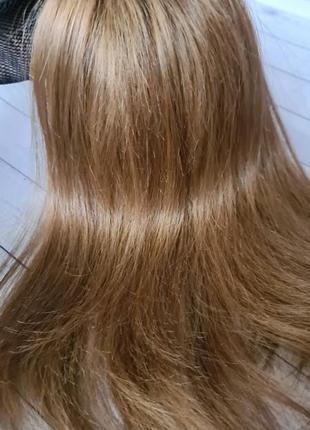 Шиньон хвост винтажный 100% натуральный волос7 фото