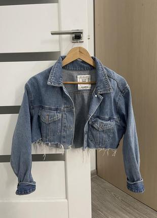 Джинсова куртка pull&bear
